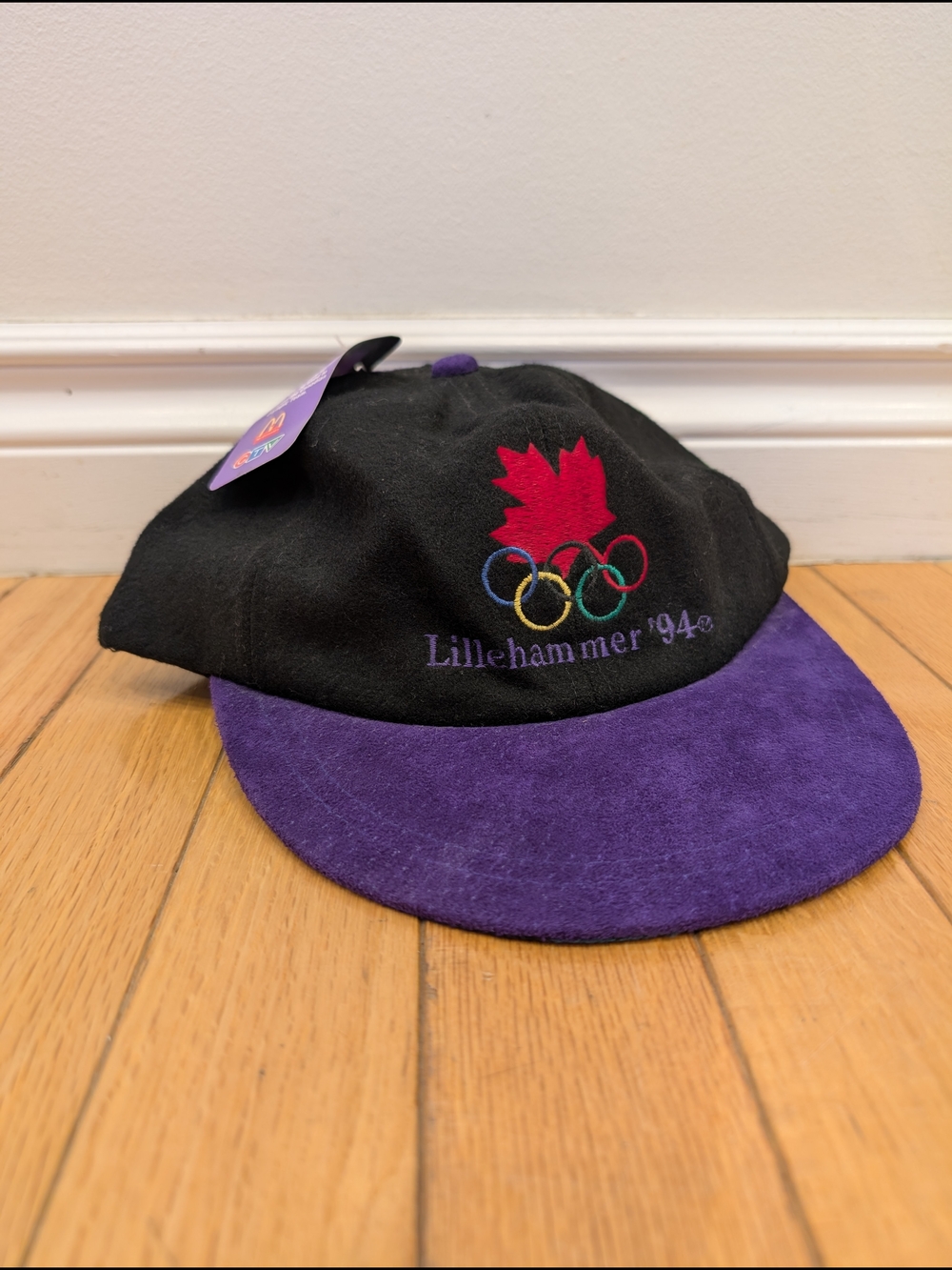 McDonald's Lillehammer '94 Winter Olympics Baseball Cap - New With Tag